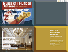 Tablet Screenshot of museum-karlshorst.de